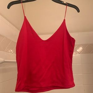 Red Tank Top Size M